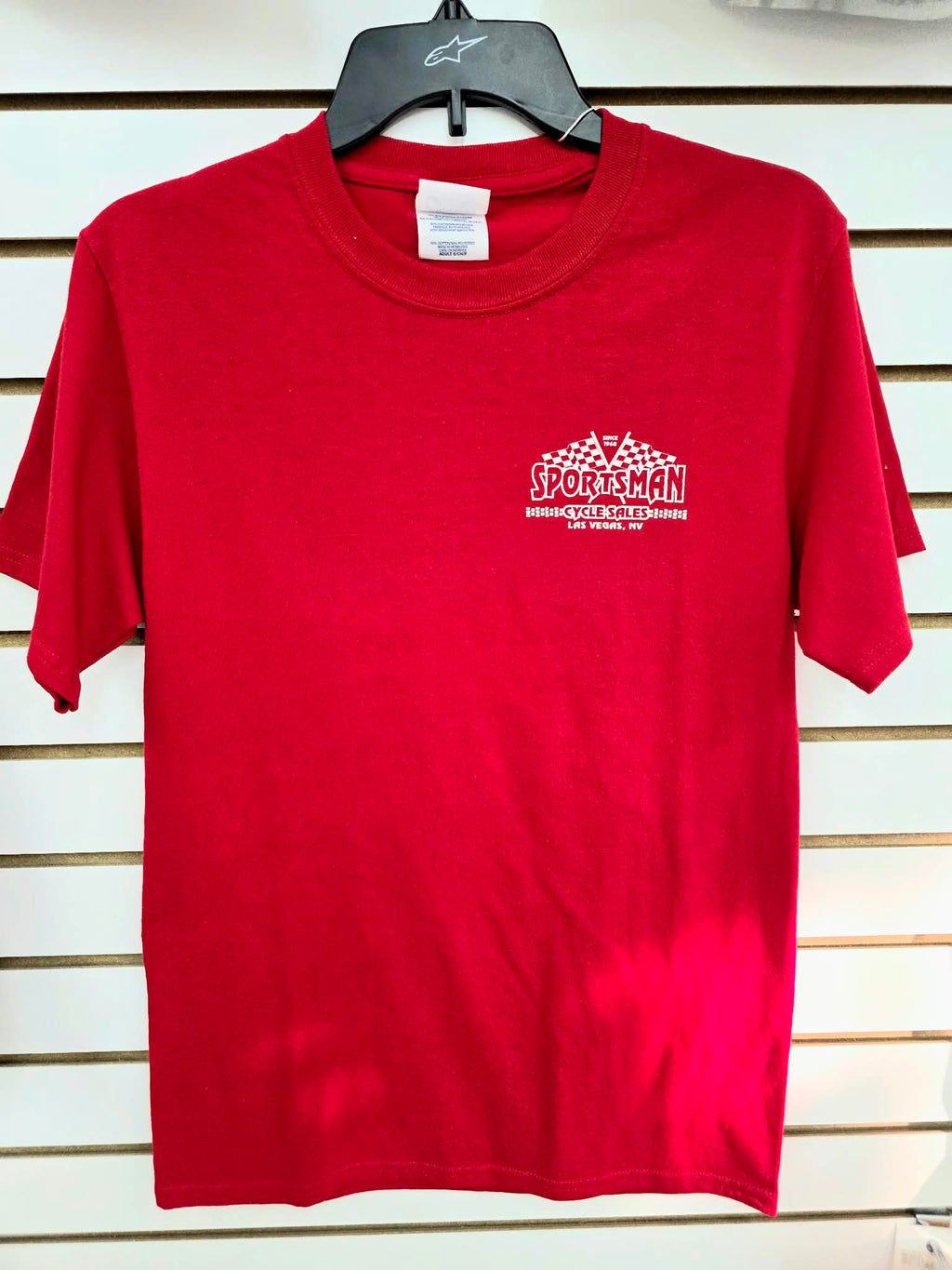 Red Sportsman Cycle T-shirt - DISCONTINUED -