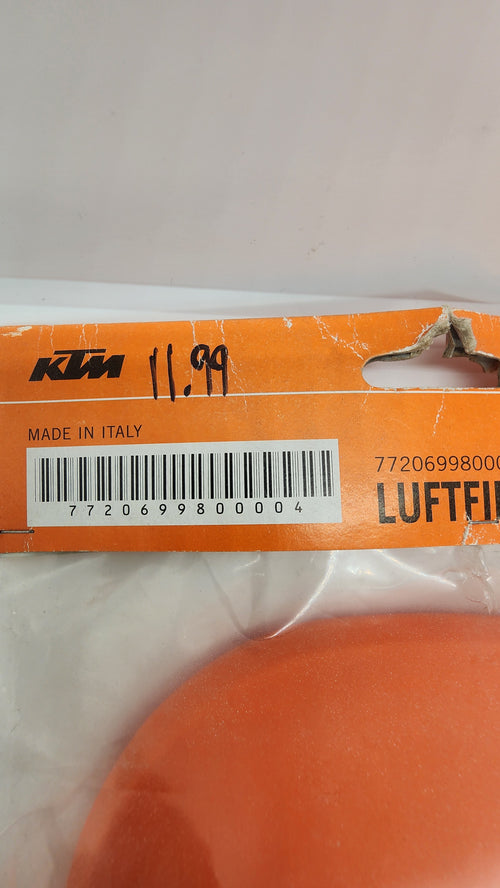 7720699800004  KTM Air Filter Box Lid MX/Enduro/Freeride 2011-2016