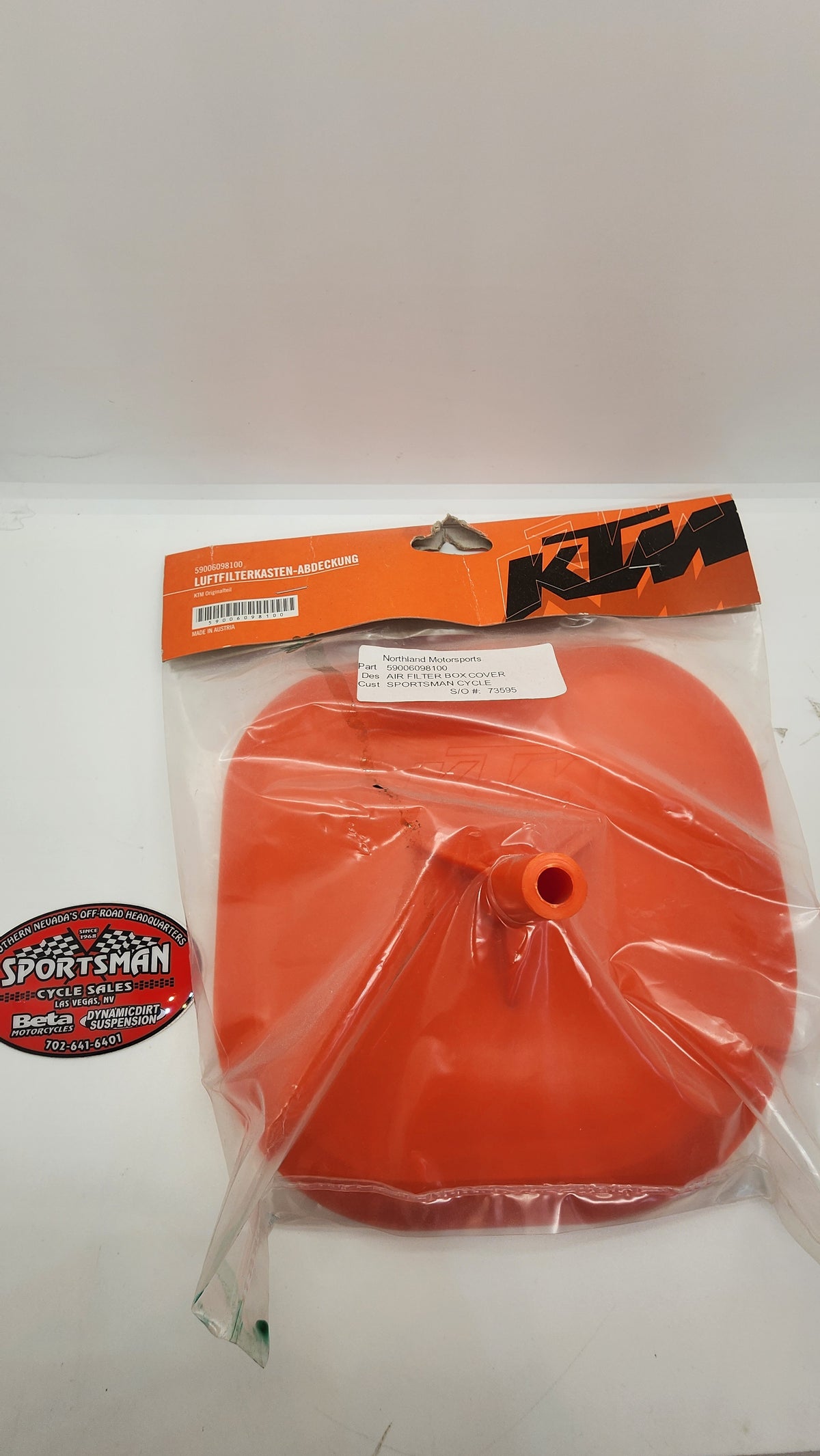 air filter box cover (59006098100)