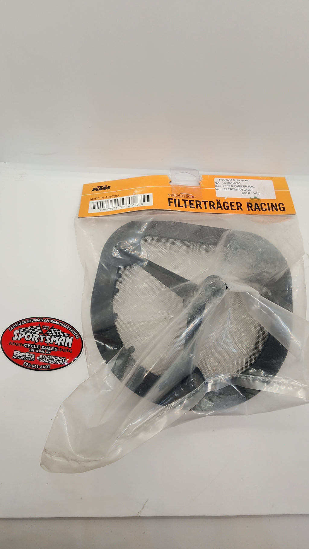 59006016000 KTM 4 stroke Air Filter Cage
